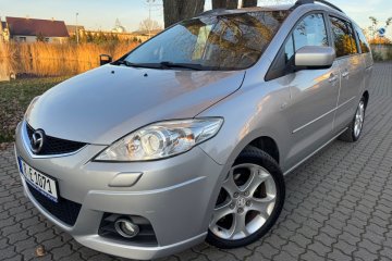 Mazda 5 2.0 Benzyna 107 kW | 7-osobowa | Skóra | Xenon | Kamera cofani